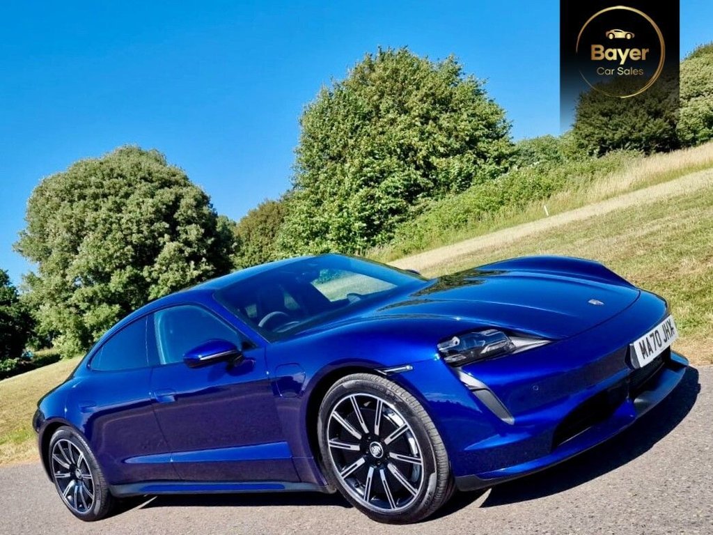 USED 2020 70 PORSCHE TAYCAN Performance Plus 93.4kWh Turbo Saloon 4dr Electric Auto 4WD (680 ps) FINANCE AVAILABLE