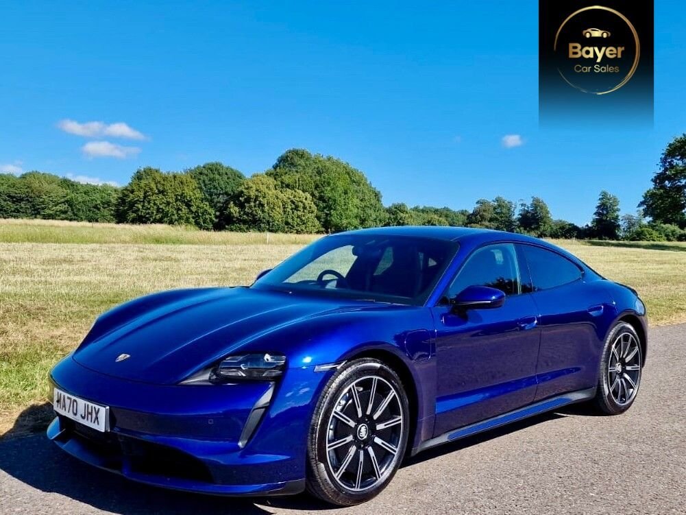 USED 2020 70 PORSCHE TAYCAN Performance Plus 93.4kWh Turbo Saloon 4dr Electric Auto 4WD (680 ps) FINANCE AVAILABLE