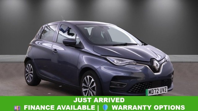2022 72 RENAULT ZOE R135 EV50 52kWh GT Line + Hatchback 5dr Electric Auto (Rapid Charge) (134 bhp) 