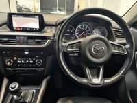 USED 2017 17 MAZDA MAZDA6 2.2 SKYACTIV-D Sport Nav Saloon 4dr Diesel Manual Euro 6 (s/s) (150 ps) &pound;20 TAX+60MPG+LEATHER+PARK+NAV