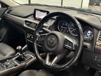 USED 2017 17 MAZDA MAZDA6 2.2 SKYACTIV-D Sport Nav Saloon 4dr Diesel Manual Euro 6 (s/s) (150 ps) &pound;20 TAX+60MPG+LEATHER+PARK+NAV