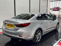USED 2017 17 MAZDA MAZDA6 2.2 SKYACTIV-D Sport Nav Saloon 4dr Diesel Manual Euro 6 (s/s) (150 ps) &pound;20 TAX+60MPG+LEATHER+PARK+NAV