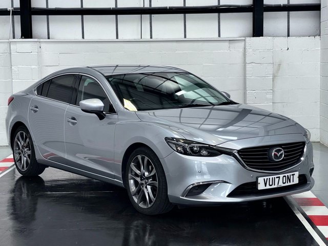 2017 17 Mazda Mazda6 2.2 SKYACTIV-D Sport Nav Saloon 4dr Diesel Manual Euro 6 (s/s) (150 ps)
