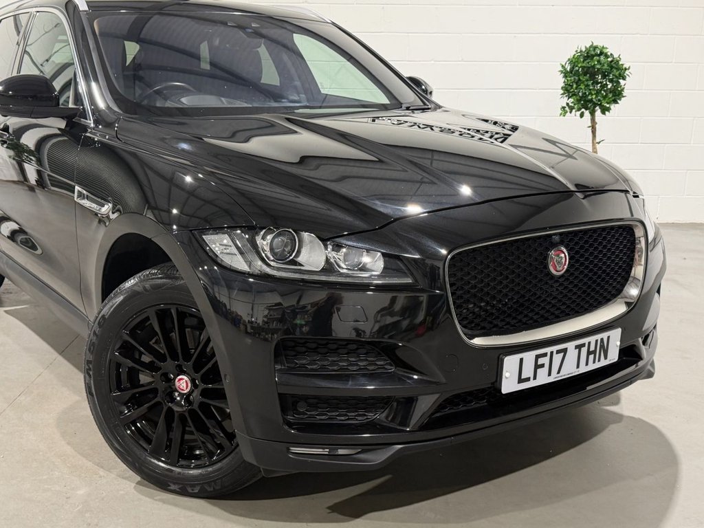 USED 2017 17 JAGUAR F-PACE 2.0 D180 Portfolio SUV 5dr Diesel Auto AWD Euro 6 (s/s) (180 ps) 