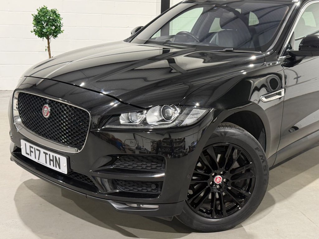 USED 2017 17 JAGUAR F-PACE 2.0 D180 Portfolio SUV 5dr Diesel Auto AWD Euro 6 (s/s) (180 ps) 