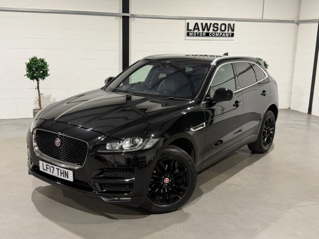 USED 2017 17 JAGUAR F-PACE 2.0 D180 Portfolio SUV 5dr Diesel Auto AWD Euro 6 (s/s) (180 ps) 