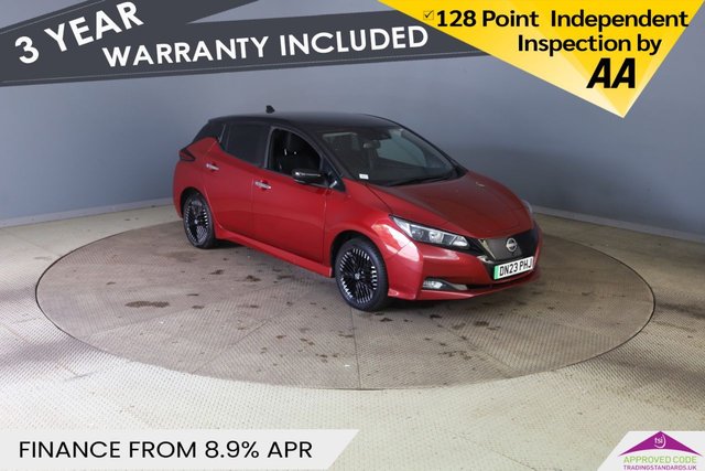 View our Nissan Leaf 59kWh e+ N-Connecta Hatchback 5dr Electric Auto (217 ps)