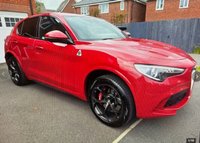 USED 2019 68 ALFA ROMEO STELVIO 2.9 V6 Bi-Turbo Quadrifoglio SUV 5dr Petrol Auto Q4 AWD Euro 6 (s/s) (510 ps) 200 MPH with &pound;200 ROAD TAX !