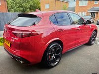 USED 2019 68 ALFA ROMEO STELVIO 2.9 V6 Bi-Turbo Quadrifoglio SUV 5dr Petrol Auto Q4 AWD Euro 6 (s/s) (510 ps) 200 MPH with &pound;200 ROAD TAX !