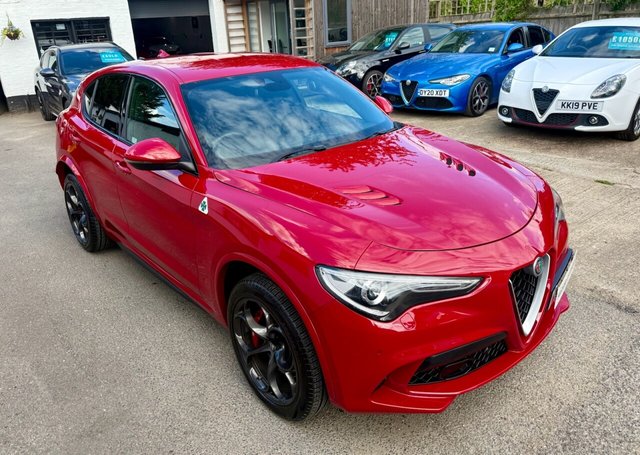 View our Alfa Romeo Stelvio 2.9 V6 Bi-Turbo Quadrifoglio SUV 5dr Petrol Auto Q4 AWD Euro 6 (s/s) (510 ps)