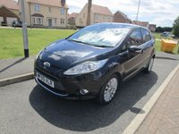 USED 2009 09 FORD FIESTA 1.4 Titanium 5 door Auto Petrol Automatic. Leather. Parking sensors.