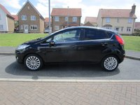USED 2009 09 FORD FIESTA 1.4 Titanium 5 door Auto Petrol Automatic. Leather. Parking sensors.
