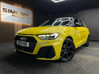 2021 AUDI A1 1.5 TFSI 35 Black Edition Sportback 5dr Petrol S Tronic Euro 6 (s/s) (150 ps) £18495.00