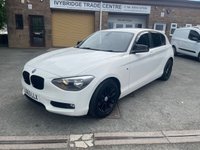 USED 2013 63 BMW 1 SERIES 1.6 116d ED EfficientDynamics Hatchback 5dr Diesel Manual Euro 5 (s/s) (116 ps) 3 FORMER KEEPER+&pound;20 ROAD TAX