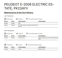 USED 2023 23 PEUGEOT E-2008 50kWh Allure Premium + SUV 5dr Electric Auto (7kW Charger) (136 ps) ONE OWNER FROM NEW
