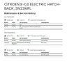 USED 2023 23 CITROEN e-C4 50kWh Shine Plus Hatchback 5dr Electric Auto (7.4kW Charger) (136 ps) ONE OWNER FROM NEW