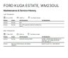 USED 2023 23 FORD KUGA 1.5T EcoBoost ST-Line Edition SUV 5dr Petrol Manual Euro 6 (s/s) (150 ps) ONE OWNER FROM NEW