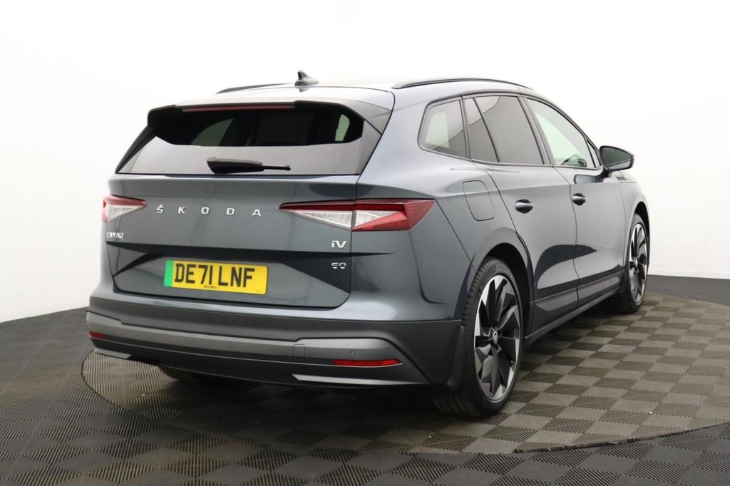 USED 2021 71 SKODA ENYAQ iV 62kWh 60 SUV 5dr Electric Auto (179 ps) Car Play, Sat Nav, Keyess Go