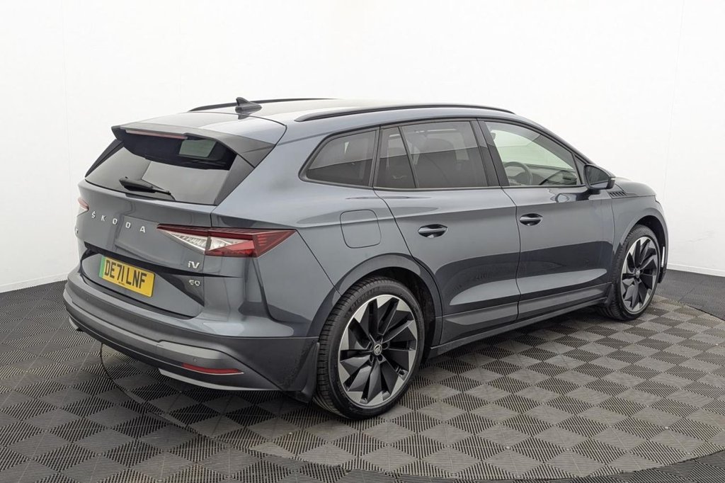 USED 2021 71 SKODA ENYAQ iV 62kWh 60 SUV 5dr Electric Auto (179 ps) Car Play, Sat Nav, Keyess Go