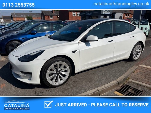 View our Tesla Model 3 (Dual Motor) Long Range Saloon 4dr Electric Auto 4WDE (346 ps)