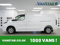 USED 2024 74 FORD TRANSIT CUSTOM 300 2.0 ECOBLUE 136 BHP L2 LONG LIMITED ( NEW SHAPE ) 300 WEIGHT | CARPLAY | LONG WHEELBASE