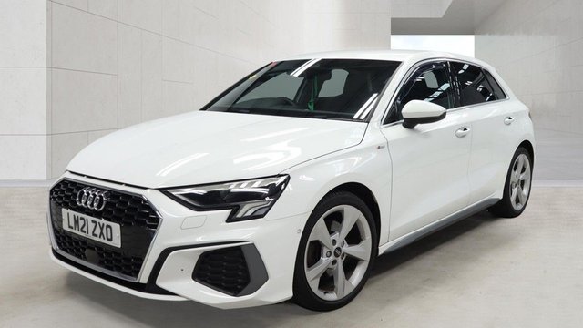 View our Audi A3 1.5 TFSI 35 S line Sportback 5dr Petrol S Tronic Euro 6 (s/s) (150 ps)