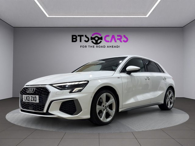 View our Audi A3 1.5 TFSI 35 S line Sportback 5dr Petrol S Tronic Euro 6 (s/s) (150 ps)