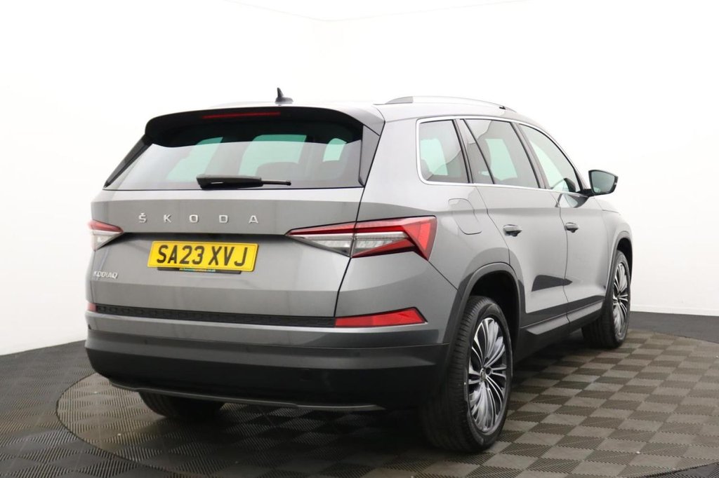 USED 2023 23 SKODA KODIAQ 1.5 TSI ACT SE L Executive SUV 5dr Petrol DSG Euro 6 (s/s) (7 Seat) (150 ps) 7 Seats, Sat Nav, Camera