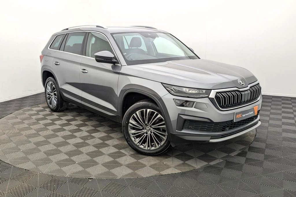 USED 2023 23 SKODA KODIAQ 1.5 TSI ACT SE L Executive SUV 5dr Petrol DSG Euro 6 (s/s) (7 Seat) (150 ps) 7 Seats, Sat Nav, Camera