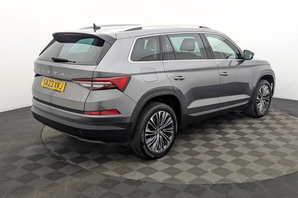 USED 2023 23 SKODA KODIAQ 1.5 TSI ACT SE L Executive SUV 5dr Petrol DSG Euro 6 (s/s) (7 Seat) (150 ps) 7 Seats, Sat Nav, Camera