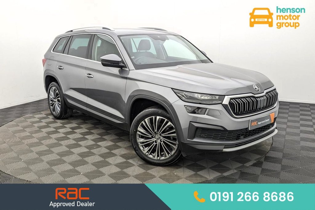USED 2023 23 SKODA KODIAQ 1.5 TSI ACT SE L Executive SUV 5dr Petrol DSG Euro 6 (s/s) (7 Seat) (150 ps) 7 Seats, Sat Nav, Camera