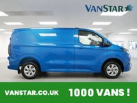 USED 2025 75 FORD TRANSIT CUSTOM 280 2.0 EBL 136 BHP SWB LIMITED ( RARE COLOUR ) AIR CON | CARPLAY | DIGITAL BLUE AQUA !