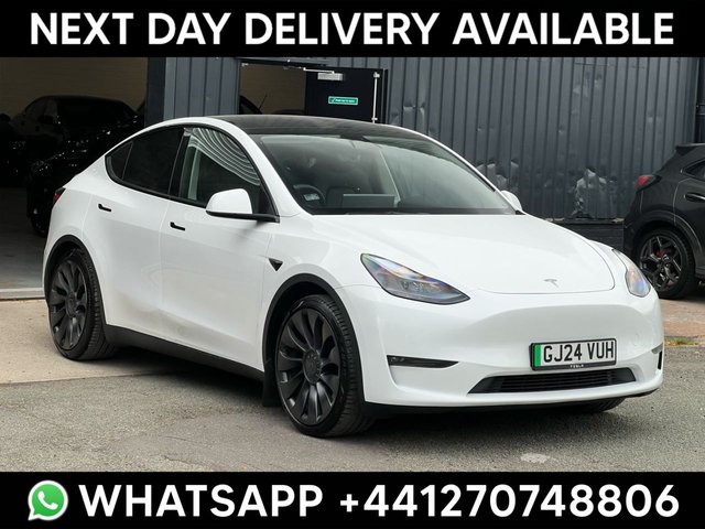 View our Tesla Model Y (Dual Motor) Performance SUV 5dr Electric Auto 4WDE (426 bhp)
