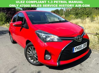 2016 TOYOTA YARIS 1.33 Dual VVT-i Icon Hatchback 5dr Petrol Manual Euro 6 (99 ps) &pound;7990.00