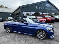 USED 2017 17 MERCEDES-BENZ C CLASS 2.1 C220d AMG Line Cabriolet 2dr Diesel G-Tronic+ Euro 6 (s/s) (170 ps) 