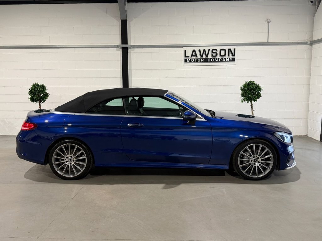 USED 2017 17 MERCEDES-BENZ C CLASS 2.1 C220d AMG Line Cabriolet 2dr Diesel G-Tronic+ Euro 6 (s/s) (170 ps) 