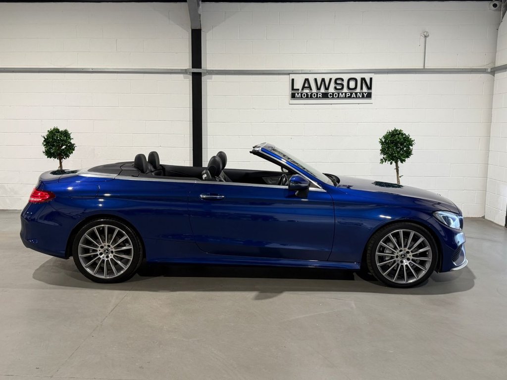 USED 2017 17 MERCEDES-BENZ C CLASS 2.1 C220d AMG Line Cabriolet 2dr Diesel G-Tronic+ Euro 6 (s/s) (170 ps) 