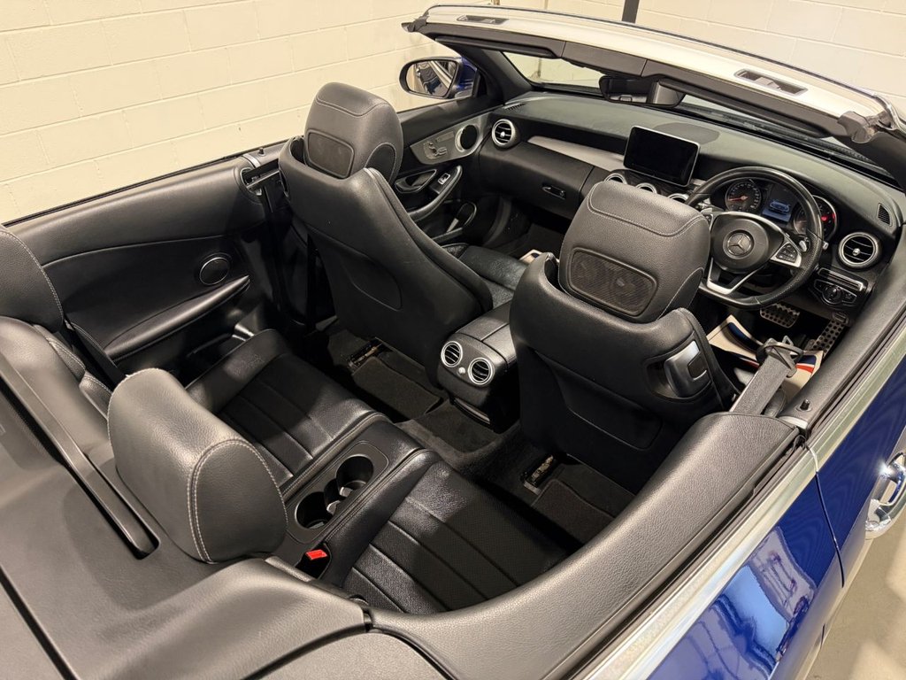 USED 2017 17 MERCEDES-BENZ C CLASS 2.1 C220d AMG Line Cabriolet 2dr Diesel G-Tronic+ Euro 6 (s/s) (170 ps) 