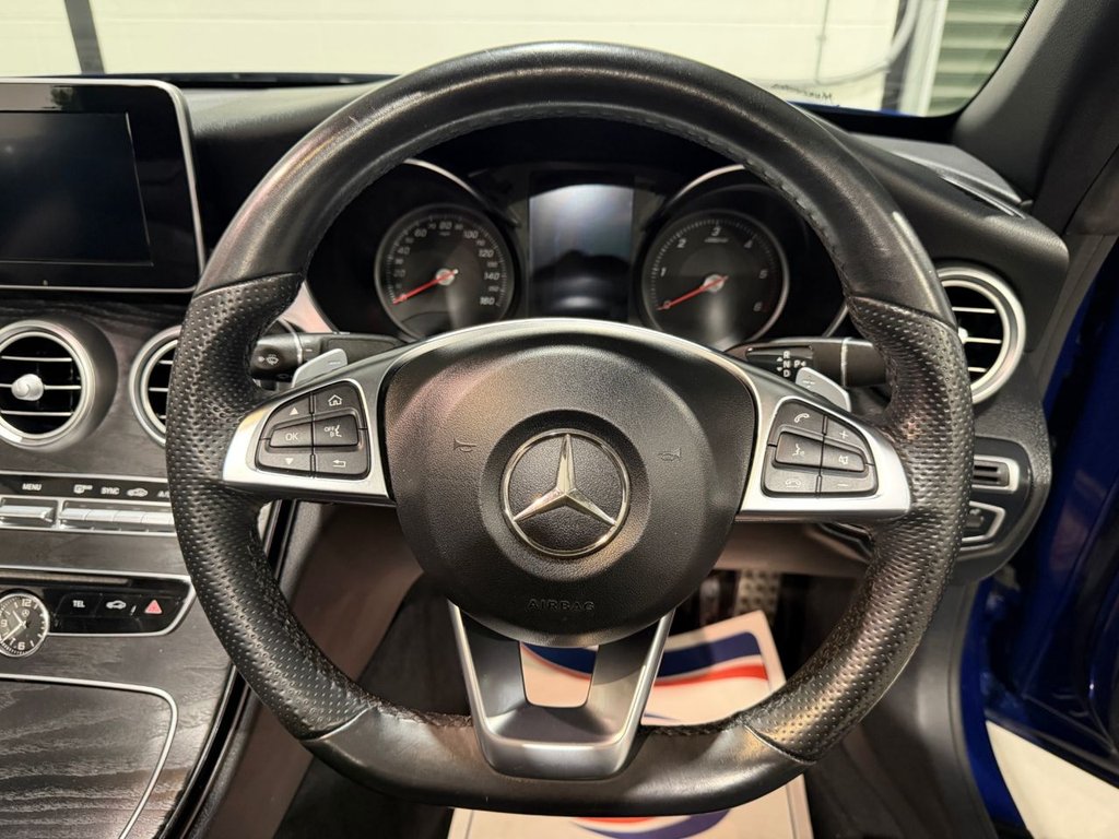 USED 2017 17 MERCEDES-BENZ C CLASS 2.1 C220d AMG Line Cabriolet 2dr Diesel G-Tronic+ Euro 6 (s/s) (170 ps) 