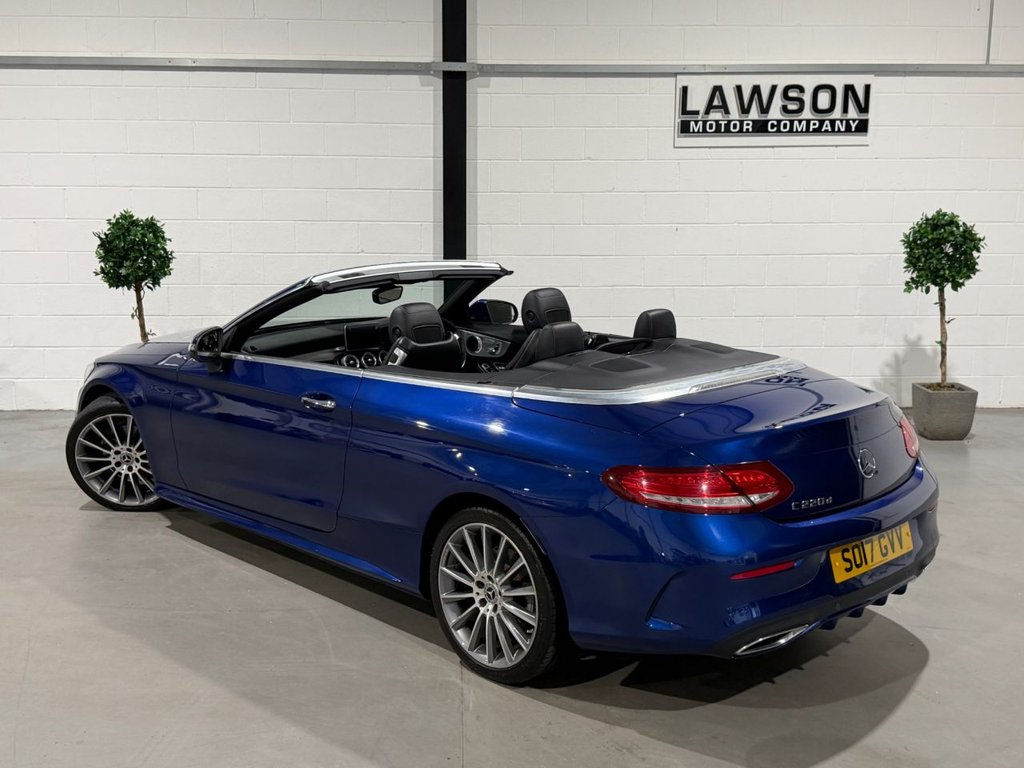 USED 2017 17 MERCEDES-BENZ C CLASS 2.1 C220d AMG Line Cabriolet 2dr Diesel G-Tronic+ Euro 6 (s/s) (170 ps) 
