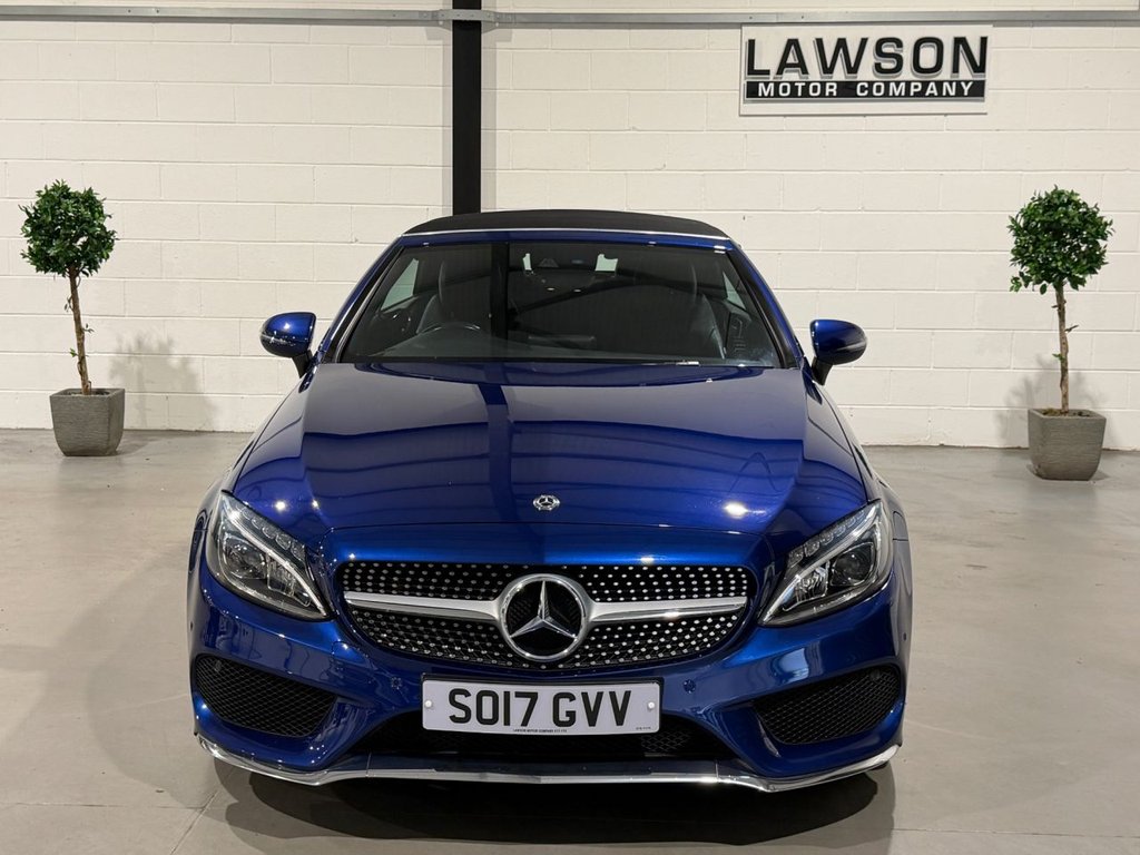 USED 2017 17 MERCEDES-BENZ C CLASS 2.1 C220d AMG Line Cabriolet 2dr Diesel G-Tronic+ Euro 6 (s/s) (170 ps) 