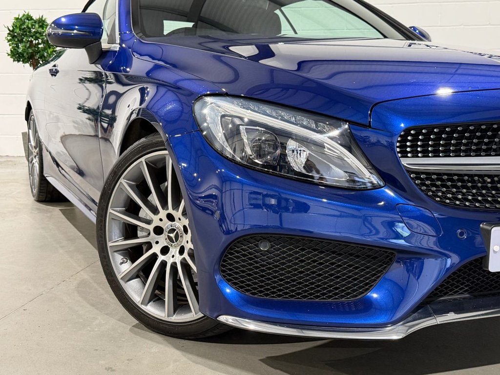 USED 2017 17 MERCEDES-BENZ C CLASS 2.1 C220d AMG Line Cabriolet 2dr Diesel G-Tronic+ Euro 6 (s/s) (170 ps) 