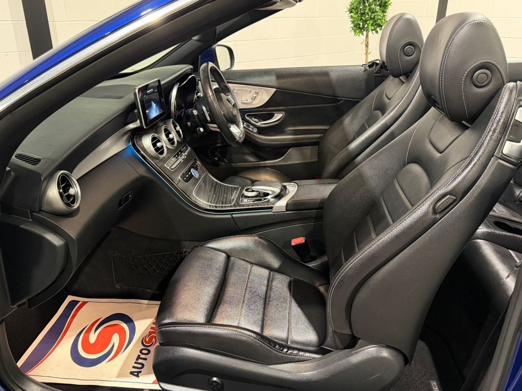 USED 2017 17 MERCEDES-BENZ C CLASS 2.1 C220d AMG Line Cabriolet 2dr Diesel G-Tronic+ Euro 6 (s/s) (170 ps) 