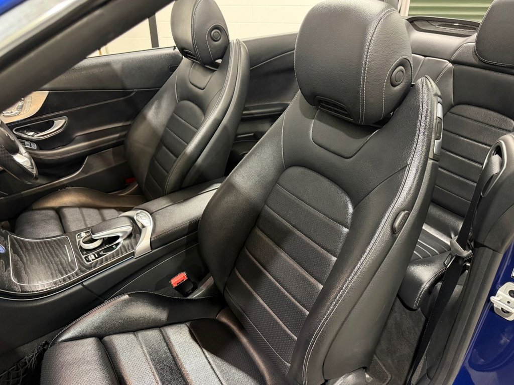 USED 2017 17 MERCEDES-BENZ C CLASS 2.1 C220d AMG Line Cabriolet 2dr Diesel G-Tronic+ Euro 6 (s/s) (170 ps) 