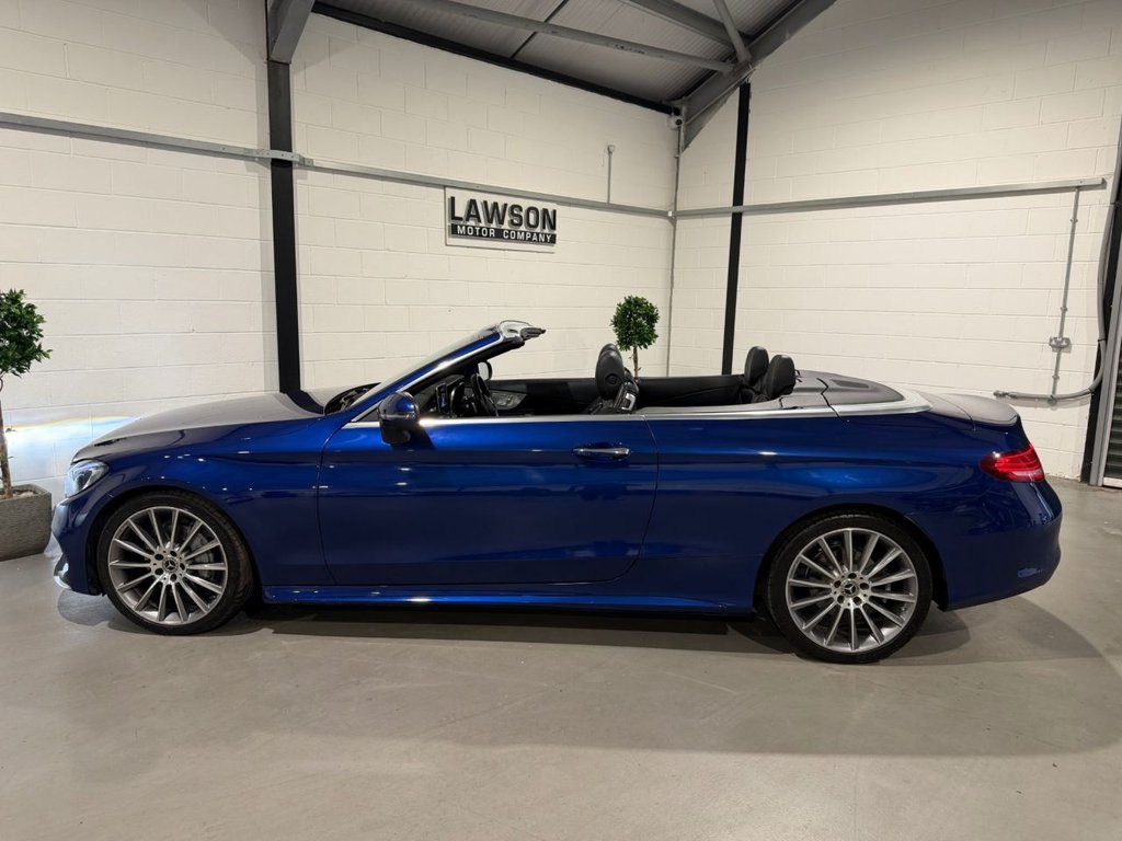 USED 2017 17 MERCEDES-BENZ C CLASS 2.1 C220d AMG Line Cabriolet 2dr Diesel G-Tronic+ Euro 6 (s/s) (170 ps) 