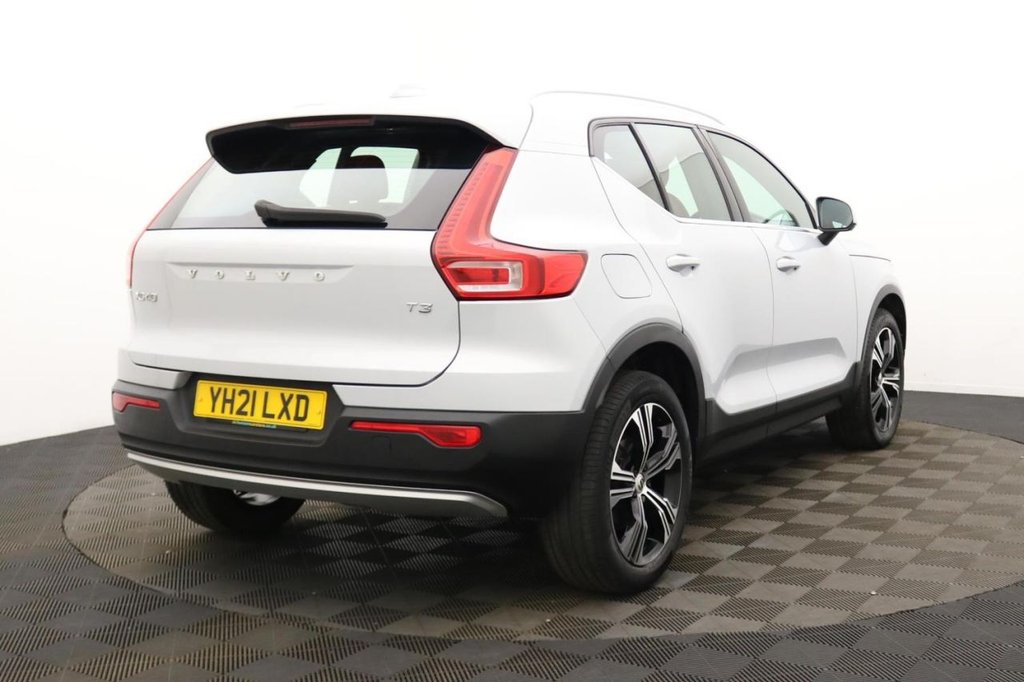 USED 2021 21 VOLVO XC40 1.5 T3 Inscription Pro SUV 5dr Petrol Auto Euro 6 (s/s) (163 ps) Sat Nav,Leather, Heated Screen