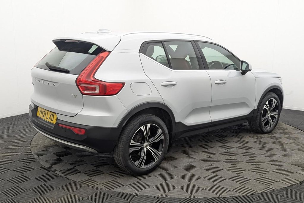 USED 2021 21 VOLVO XC40 1.5 T3 Inscription Pro SUV 5dr Petrol Auto Euro 6 (s/s) (163 ps) Sat Nav,Leather, Heated Screen