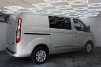 USED 2021 21 FORD TRANSIT CUSTOM 2.0 320 EcoBlue Limited Crew Van Double Cab 5dr Diesel Manual L1 H1 Euro 6 (s/s) (130 ps) 6 MONTH NATIONWIDE WARRANTY