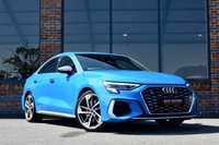 USED 2022 22 AUDI S3 2.0 TFSI Saloon 4dr Petrol S Tronic quattro Euro 6 (s/s) (310 ps) BANG & OULFSEN / DRIVER ASSIST