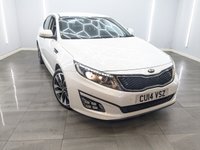 USED 2014 14 KIA OPTIMA 1.7 CRDi EcoDynamics 2 Saloon 4dr Diesel Manual Euro 5 (s/s) (134 bhp) Viewing by appointment, full black leather. low mileage